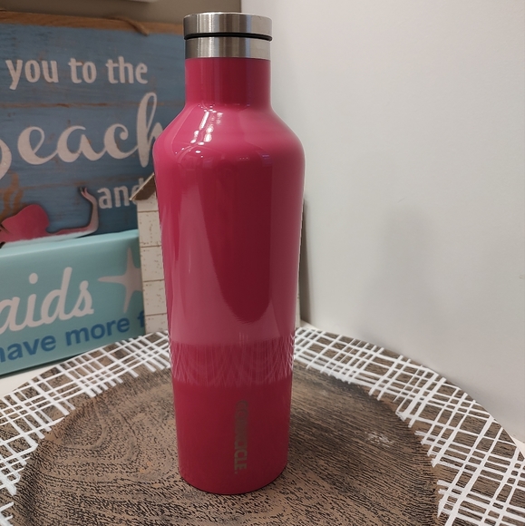 🦩GUC Corkcicle Brand 16 oz Stainless Steel Insulated Thermos Bottle, Flamingo - Picture 5 of 12